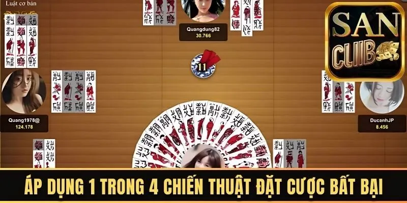 Áp dụng 1 trong 4 chiến thuật đặt cược bất bại 