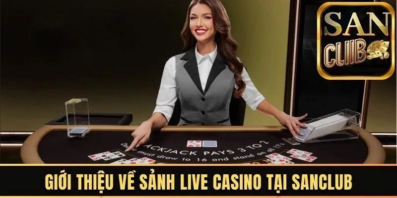 Giới thiệu về sảnh Live Casino tại Sanclub