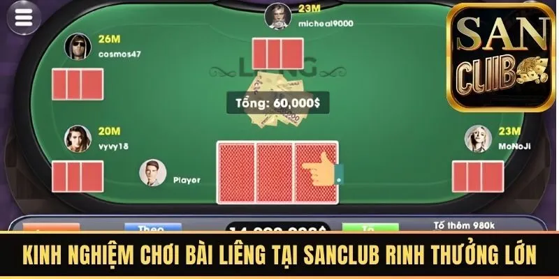 Kinh nghiệm chơi bài liêng